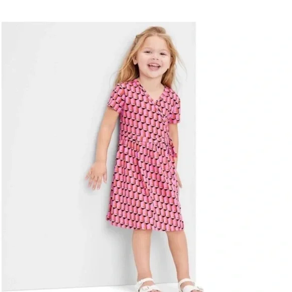 Girls Short Sleeve Jersey Dress Bundle - Picture 15 of 16